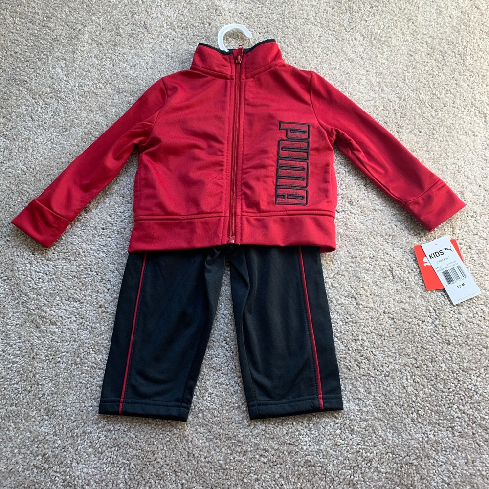 Brand new 12 m puma track suit